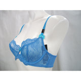 Paramour 115005 by Felina Captivate Unpadded 3 Part Cup Underwire Bra 32C Lake Blue NWT - Better Bath and Beauty