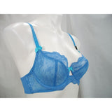 Paramour 115005 by Felina Captivate Unpadded 3 Part Cup Underwire Bra 34C Lake Blue NWT - Better Bath and Beauty