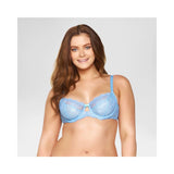 Paramour 115005 by Felina Captivate Unpadded 3 Part Cup Underwire Bra 34DD Lake Blue NWT - Better Bath and Beauty
