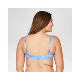 Paramour 115005 by Felina Captivate Unpadded 3 Part Cup Underwire Bra 36D Lake Blue NWT - Better Bath and Beauty
