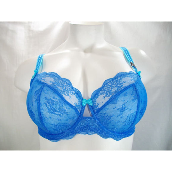 Paramour 115005 by Felina Captivate Unpadded 3 Part Cup Underwire Bra 40D Lake Blue NWT - Better Bath and Beauty