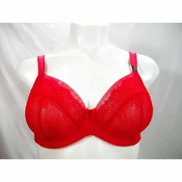 Paramour 115014 by Felina Amber Unlined Full Figure UW Bra 38D Tango Red - Better Bath and Beauty