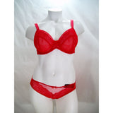 Paramour 115014 by Felina Amber Unlined Full Figure UW Bra 38D Tango Red - Better Bath and Beauty