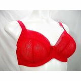 Paramour 115014 by Felina Amber Unlined Full Figure UW Bra 38DD Tango Red - Better Bath and Beauty