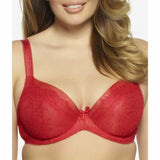 Paramour 115014 by Felina Amber Unlined Full Figure UW Bra 38DD Tango Red - Better Bath and Beauty