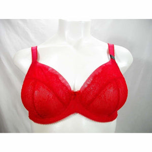 Paramour 115014 by Felina Amber Unlined Full Figure UW Bra 40D Tango Red - Better Bath and Beauty