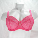 Paramour 115048 Dahlia 4-Section Cup Geo Lace UW Bra 42H Fandango Pink - Better Bath and Beauty
