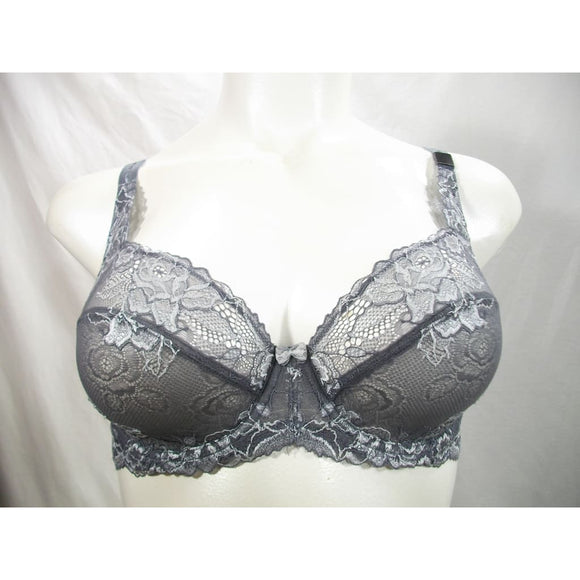 Paramour 115946 by Felina Madison Underwire Bra 34DD Gray Tones NWT - Better Bath and Beauty
