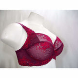 Paramour 115946 by Felina Madison Underwire Bra 42DDD Grape Wine Vivacious NWT - Better Bath and Beauty