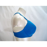 Paramour 235047 by Felina Abbie Front Close with T-Back Wicking UW Bra 36D Saxony Blue - Better Bath and Beauty