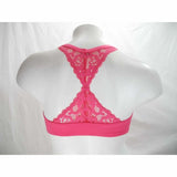 Paramour 235047 by Felina Abbie Front Close with T-Back Wicking UW Bra 36DD Fandango Pink - Better Bath and Beauty