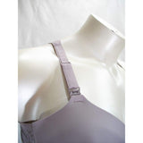 Paramour 905001 by Felina Lorraine Front Close Nursing Bra with Wicking 40D Gull Gray - Better Bath and Beauty