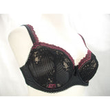 Paramour by Felina 115056 Amourette Unlined Lace Full Busted Underwire Bra 32D Black - Better Bath and Beauty