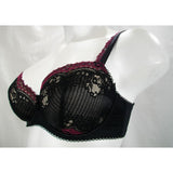 Paramour by Felina 115056 Amourette Unlined Lace Full Busted Underwire Bra 38D Black - Better Bath and Beauty
