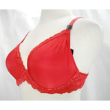 Paramour by Felina 135008 Vivien Plunge Contour Underwire Bra 32DD Tango Red NWT - Better Bath and Beauty
