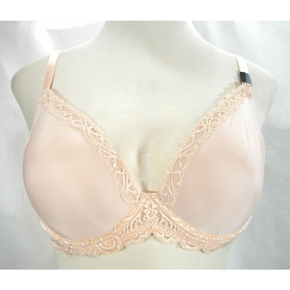 Paramour by Felina 135008 Vivien Plunge Contour Underwire Bra 38D Sugar Baby Nude NWT - Better Bath and Beauty
