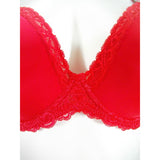 Paramour by Felina 135008 Vivien Plunge Contour Underwire Bra 40D Tango Red NWT - Better Bath and Beauty