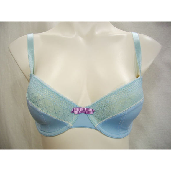 Parfait 4611 By Affinitas Janet Padded Contour Cup Underwire Bra 30DD Baby Blue NWT - Better Bath and Beauty