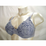 Playtex 7576 4513 Side Smoothing Embroidered Underwire Bra 44D Gray NWT - Better Bath and Beauty