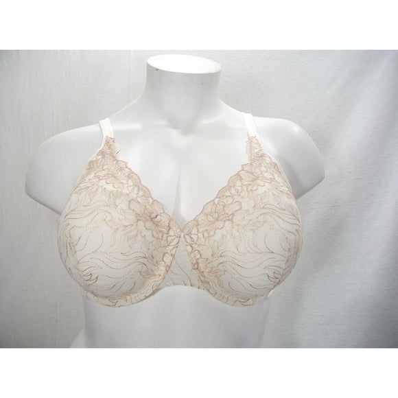 Playtex 18 Hour 4088 Breathable Comfort Lace Wirefree Bra White 36C Women's