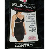 Sears Slim Shape Extra Firm Control High Waist Thigh Slimmer Large Black NWT - Better Bath and Beauty