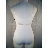 Sears Slim Shape Lace Trimmed Satin Underwire Full Body Briefer 36C White NWT - Better Bath and Beauty