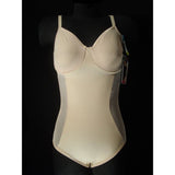 Slim Shape Sheer & Sexy Shaping Underwire Bodybriefer 40C Nude New with Tags - Better Bath and Beauty