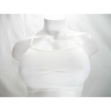 Tek Gear Pullover Wire Free Sports Bra X-LARGE White NEW WITHOUT TAGS - Better Bath and Beauty