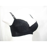UNBRANDED Lined Lace Underwire Bra Size E90 (40D US) Black - Better Bath and Beauty