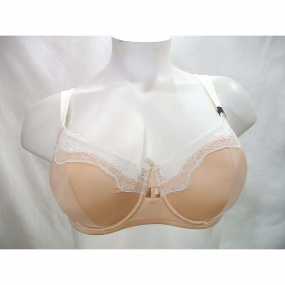 Unveiled by Felina 110059 Entre-Doux Unlined UW Bra 36DD Sugar Baby White - Better Bath and Beauty