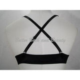 Vanity Fair 75181 Front Close Spacer Jacquard Satin Underwire Bra 34C Black - Better Bath and Beauty
