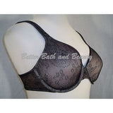Vanity Fair 75271 Body Sleeks Full Coverage Lace Contour UW Bra 40D Black & Nude - Better Bath and Beauty