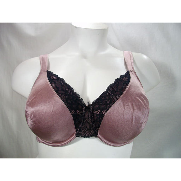 Vanity Fair 76013 Shapes Satin Lace Trim Underwire Bra 42D High Society NWT - Better Bath and Beauty