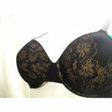 Vanity Fair 76380 Back Smoother Full Figure Underwire Bra 36D Black Orchid Lace - Better Bath and Beauty