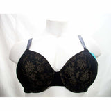 Vanity Fair 76380 Back Smoother Full Figure Underwire Bra 36D Black Orchid Lace - Better Bath and Beauty