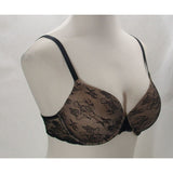 Victoria's Secret Biofit Padded Full Coverage Lace Covered Underwire Bra 34D Black - Better Bath and Beauty