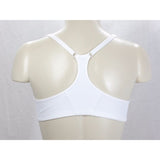 Warners 1012 Elements Of Bliss Front Close Racerback Wire Free Bra 34A White NWT - Better Bath and Beauty