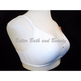 Warner's 1268 Suddenly Simple Side Support & Lift Wire Free Bra MEDIUM White NWT - Better Bath and Beauty