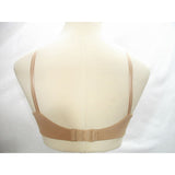 Warners RF2801A Smooth FX Floral-Mesh UW Bra 34D Toasted Almond - Better Bath and Beauty