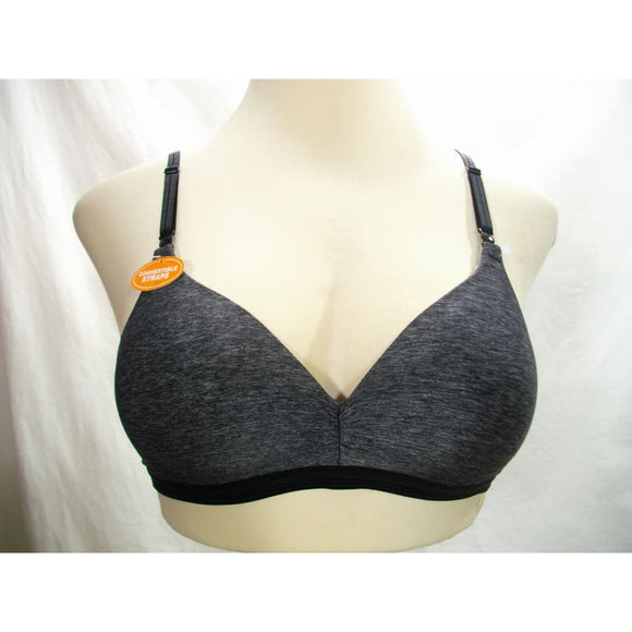 Warner's RM3281W Blissful Benefits Cooling Wirefree Bra 34C Dark Gray - Better Bath and Beauty