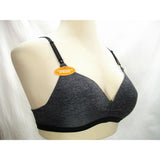 Warner's RM3281W Blissful Benefits Cooling Wirefree Bra 34C Dark Gray - Better Bath and Beauty