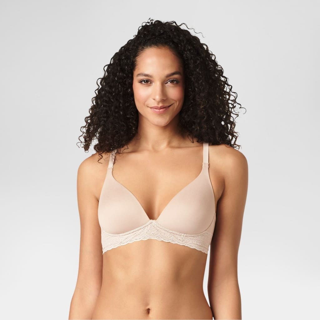 Simply Perfect By Warner's Women's Supersoft Wirefree Bra - Pale