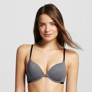 Gap Body Size 32B Bra Gray Underwired Lined T-Shirt Adjustable