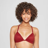 Xhilaration Front Close Lounge Wire Free Lace Trim Bra Bralette 38C Scarlet Mystery - Better Bath and Beauty