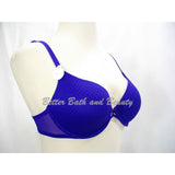 Xhilaration Perfect T-Shirt Strappy Back Underwire Bra 32B Kindred Blue NWT - Better Bath and Beauty