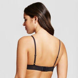 Xhilaration Strappy Front Wire Free Lace Bralette Size SMALL Black - Better Bath and Beauty