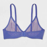 Xhilaration Unlined T-Shirt Lace Underwire Bra 32B Violet Storm - Better Bath and Beauty