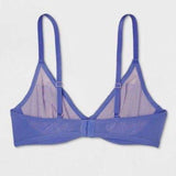 Xhilaration Unlined T-Shirt Lace Underwire Bra 34A Violet Storm - Better Bath and Beauty