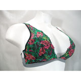 Xhilaration Wire Free Lace Plunge Bra Bralette SMALL Tropical Print NWT - Better Bath and Beauty